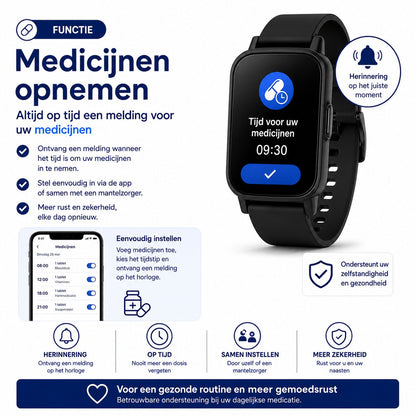 WatchSafer Active Alarm Horloge