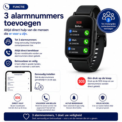 WatchSafer Active Alarm Horloge