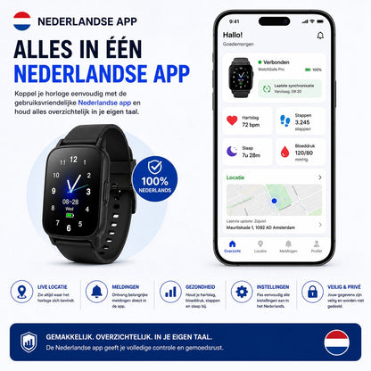 WatchSafer Active Alarm Horloge