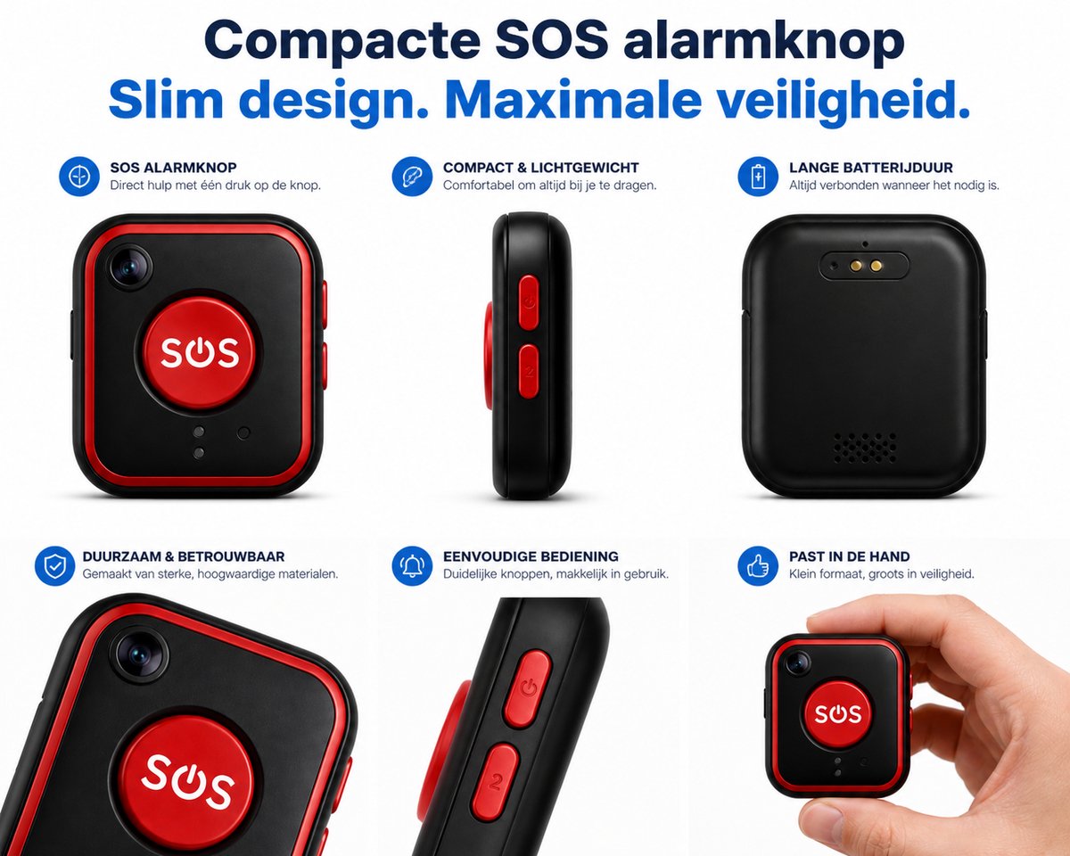 WatchSafer Guardian SOS-knop