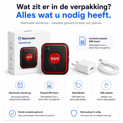 WatchSafer Guardian SOS-knop