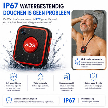 WatchSafer Guardian SOS-knop