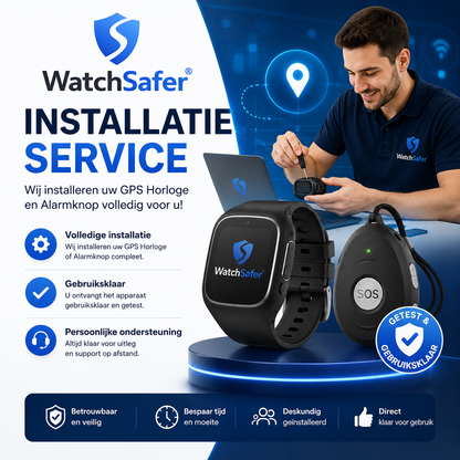 Professionele Installatieservice – GPS Horloge & SOS Alarmknop