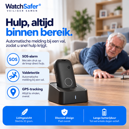 WatchSafer Prime SOS-knop