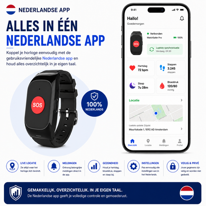 WatchSafer Nova SOS-Knop