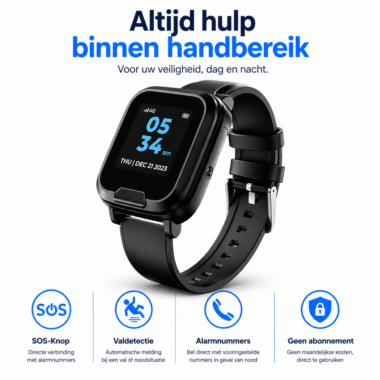WatchSafer Pro Alarm Horloge