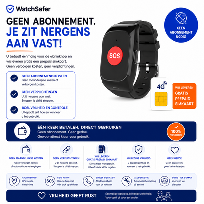 WatchSafer Nova SOS-Knop