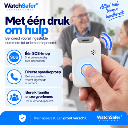 WatchSafer Prime SOS-knop