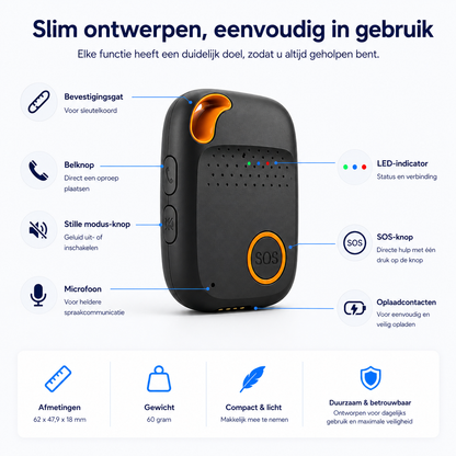 WatchSafer Connect SOS-knop