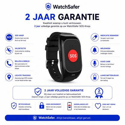 WatchSafer Nova SOS-Knop